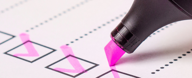 Landscape Project Checklist