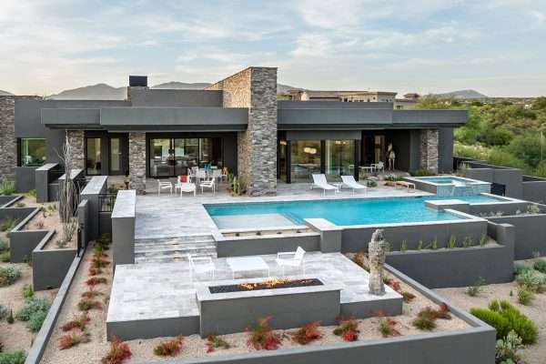 36867-N-101st-Way-2 aerial view of amazing backyard pool in a residential home