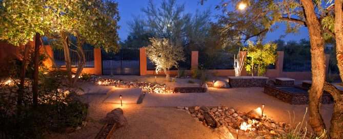 Landscape Design Services - Lighting - Hoeb