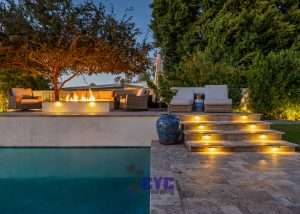Lighting and Firepit - Breese